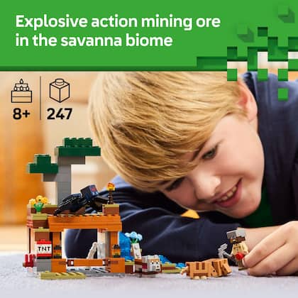 Imagem de LEGO Minecraft - Expedição na Mina do Tatu (21269)