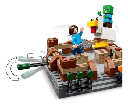 Imagem de Lego Minecraft O Filme Ringue De Luta Da Mansao Woodland