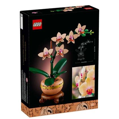 Imagem de Lego Mini Orquídea Creator Planta Collection Botanical 10343 274 Peças
