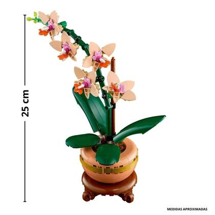 Imagem de Lego Mini Orquídea Creator Planta Collection Botanical 10343 274 Peças