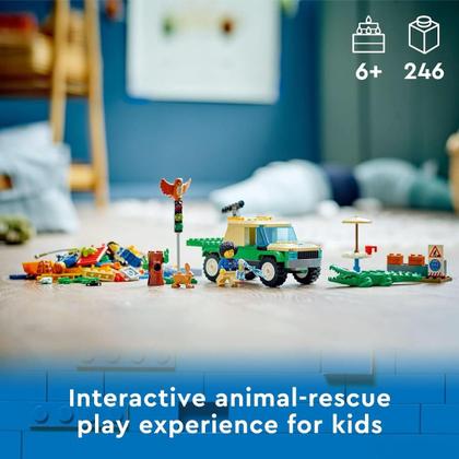 Imagem de Lego Missions Resgate De Animais Selvagens 60353