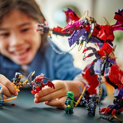 LEGO Ninjago - Dragão do Caos Thunderfang - 668 Peças - 71832