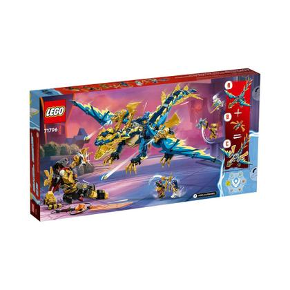 Lego Ninjago Dragão Elementar vs O Robô da Imperatriz 71796 - 1038