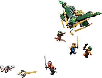 ぷるそ Lego Ninjago O Jato Storm Fighter De Jay Com 490 Peças 70668