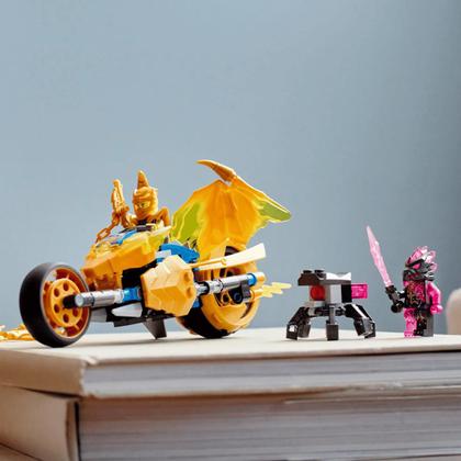 Lego Ninjago Motocicleta de Dragão Dourado do Jay 71768 - Blocos