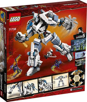Lego ninjago o combate do robo tita de zane 71738 - Brinquedos de