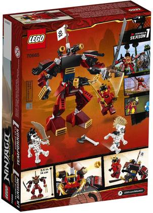 Lego ninjago o robo samurai 70665 - Brinquedos de Montar e