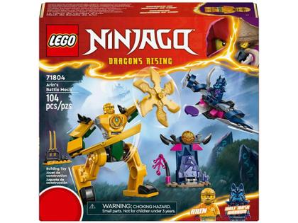 Imagem de LEGO Ninjago Robô de Combate do Arin 71804 - 104 Peças