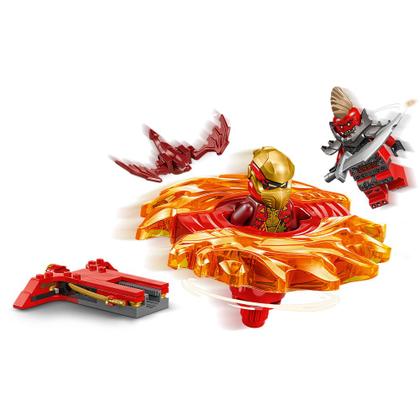 Lego Ninjago Spinner Dragão do Kai 71823 com 54pcs - Brinquedos de