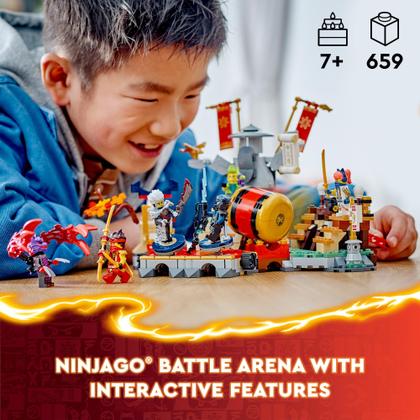 LEGO NINJAGO Tournament Battle Arena 71818 - Conjunto com 6