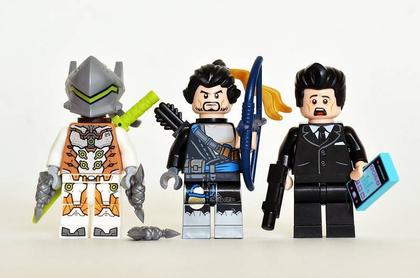 LEGO Overwatch - Hanzo e Genji 75971 - Revista HQ - Magazine Luiza
