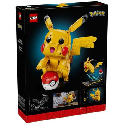 Imagem de Lego Pikachu e Pokébola Blocos de Montar 2050 Peças Colecionável - 72152