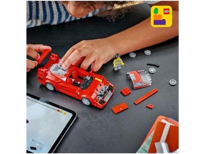 Imagem de LEGO Speed Champions Ferrari F40 76934 318 Peças 673419400480