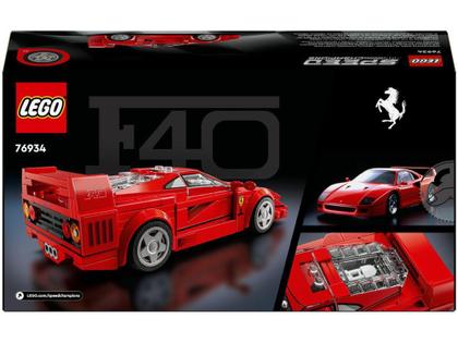 Imagem de LEGO Speed Champions Ferrari F40 76934 318 Peças 673419400480
