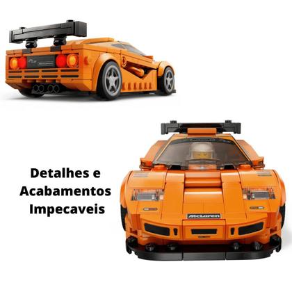 Imagem de Lego Speed McLaren Solus GT e McLaren F1 LM 581 peças 76918