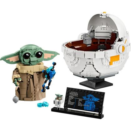 Imagem de Lego Star Star Wars Grogu Com Berço Voador 1048 Peças 75403