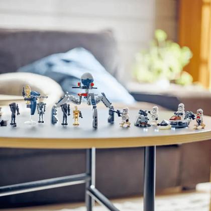 Imagem de Lego Star Wars Batalha de Soldado Clone e Droide de Batalha