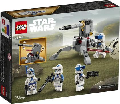 Imagem de Lego star wars pacote de batalha 501 clone troopers (75345)