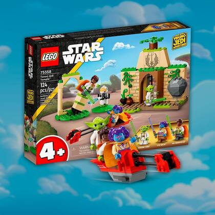 Imagem de Lego star wars templo jedi de tenoo 124 peças - 75358