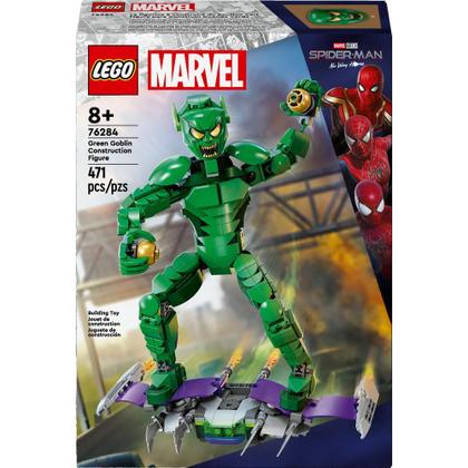 Imagem de Lego super heroes marvel - figura de construção do duende verde - 76284