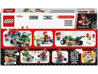 Imagem de Lego Super Mario Kart - Mario Bebê Vs. Luigi Bebê - 72034