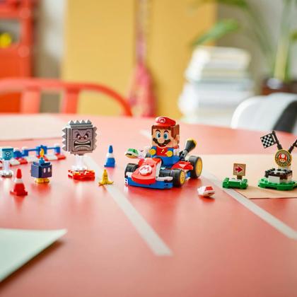 Imagem de Lego Super Mario  Mario Interativo E Kart Padrão - 72043