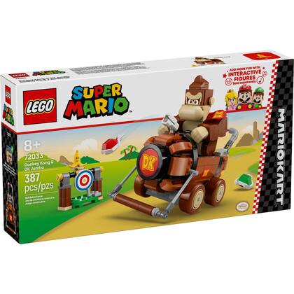 Imagem de Lego Super Mario - Mario Kart Donkey Kong & DK Jumbo - 72033
