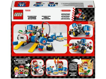 Imagem de Lego super mario - mario kart - garagem do toad 72035