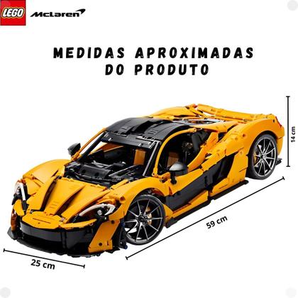 Imagem de Lego Technic Carro Mclaren P1 3893 Peças - 42172