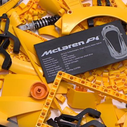 Imagem de Lego Technic Carro Mclaren P1 3893 Peças - 42172