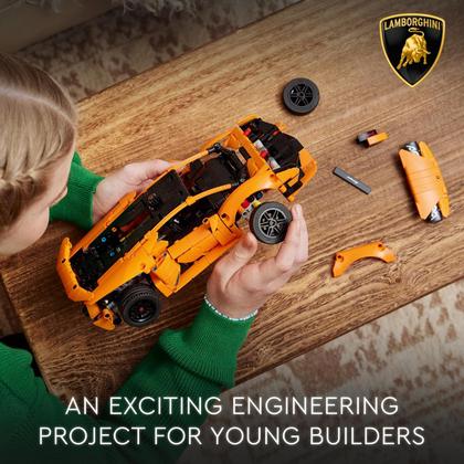 Imagem de LEGO Technic - Lamborghini Huracán Tecnica Laranja 42196