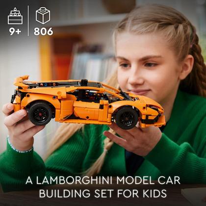 Imagem de LEGO Technic - Lamborghini Huracán Tecnica Laranja 42196