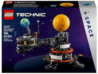 Imagem de LEGO Technic Planeta Terra e Lua em Órbita