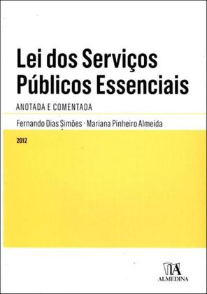 Imagem de Lei dos Servicos Públicos Essenciais - 01Ed/12 - ALMEDINA