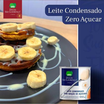 Imagem de Leite Condensado Diet São Lourenco 335G (3 Latas)