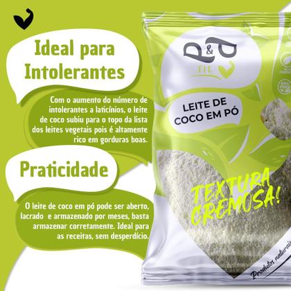 Imagem de Leite de Coco em Pó Cremoso Premium 1Kg - P&P