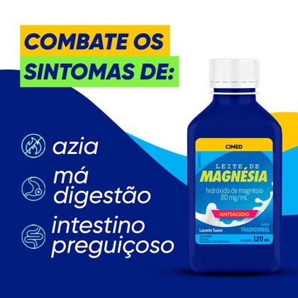 Imagem de Leite de Magnésia 8% Tradicional 120ml