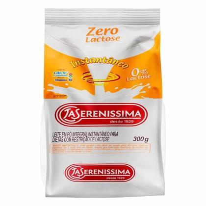 Imagem de Leite em pó Zero Lactose integral instantâneo La Sereníssima 300g