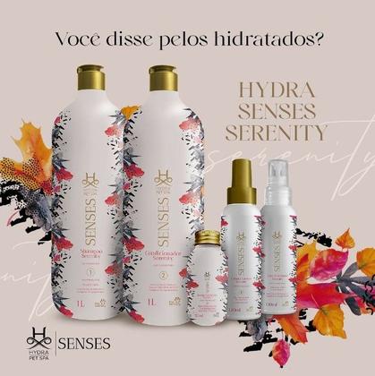Imagem de Leite Hidratante Para Cachorro Gato Hydra Pet Spa Senses Serenity Extrato Damasco 120mL