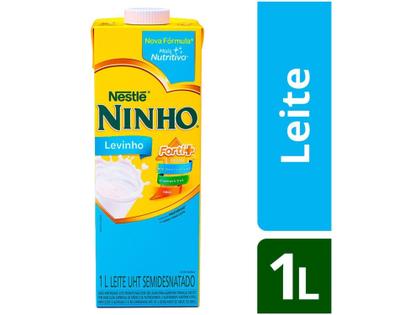 Imagem de Leite Semidesnatado UHT Ninho Levinho 1L
