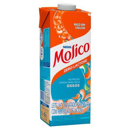 Imagem de Leite UHT Desnatado Zero Lactose Molico 1L com Tampa