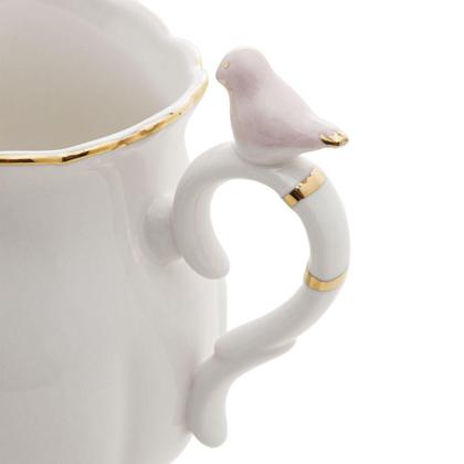 Imagem de Leiteira 230 ml de porcelana Birds Wolff  - 18136