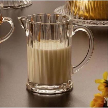 Imagem de Leiteira Jarra de Vidro Cristal 290ml Radial - Lyor