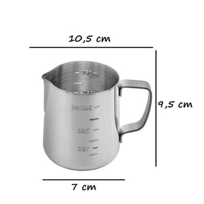 Imagem de Leiteira Jarra Inox para Café Barista 350ml - Lyor