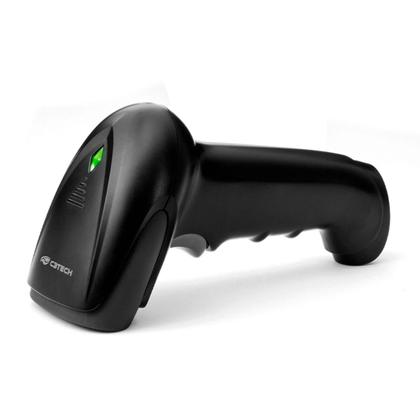 Imagem de Leitor Código Barras C3Tech, Usb, 1D E 2D, Cmos, Preto