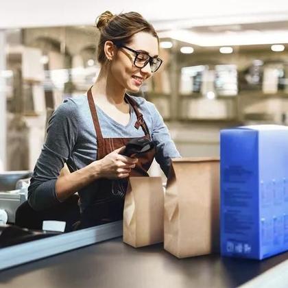 Imagem de Leitor Codigo Barras Mao Flash Ii Led Usb Sem Suporte Elgin