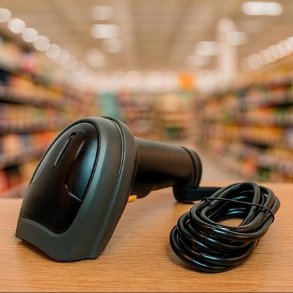 Imagem de Leitor Código Barras Para Lojas Estoques E Mercados