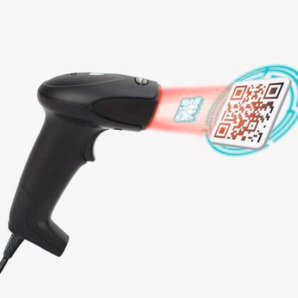 Imagem de Leitor Código de Barras Laser e QR Code Comtac PS-8968, 6 Funções, Preto - 26119411