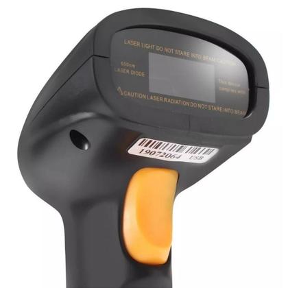 Imagem de Leitor Código de Barras Sem Fio 2,4GHZ - Cupons - EXBOM
