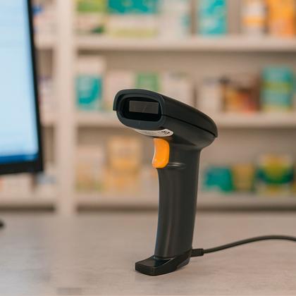 Imagem de Leitor Código Scanner Portátil Ideal Para Vendas